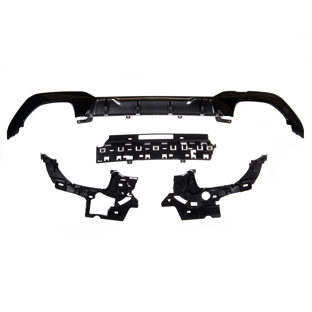 Heckdiffusor Carbon-Optik passend für BMW 3er G20 G21 2019-2022