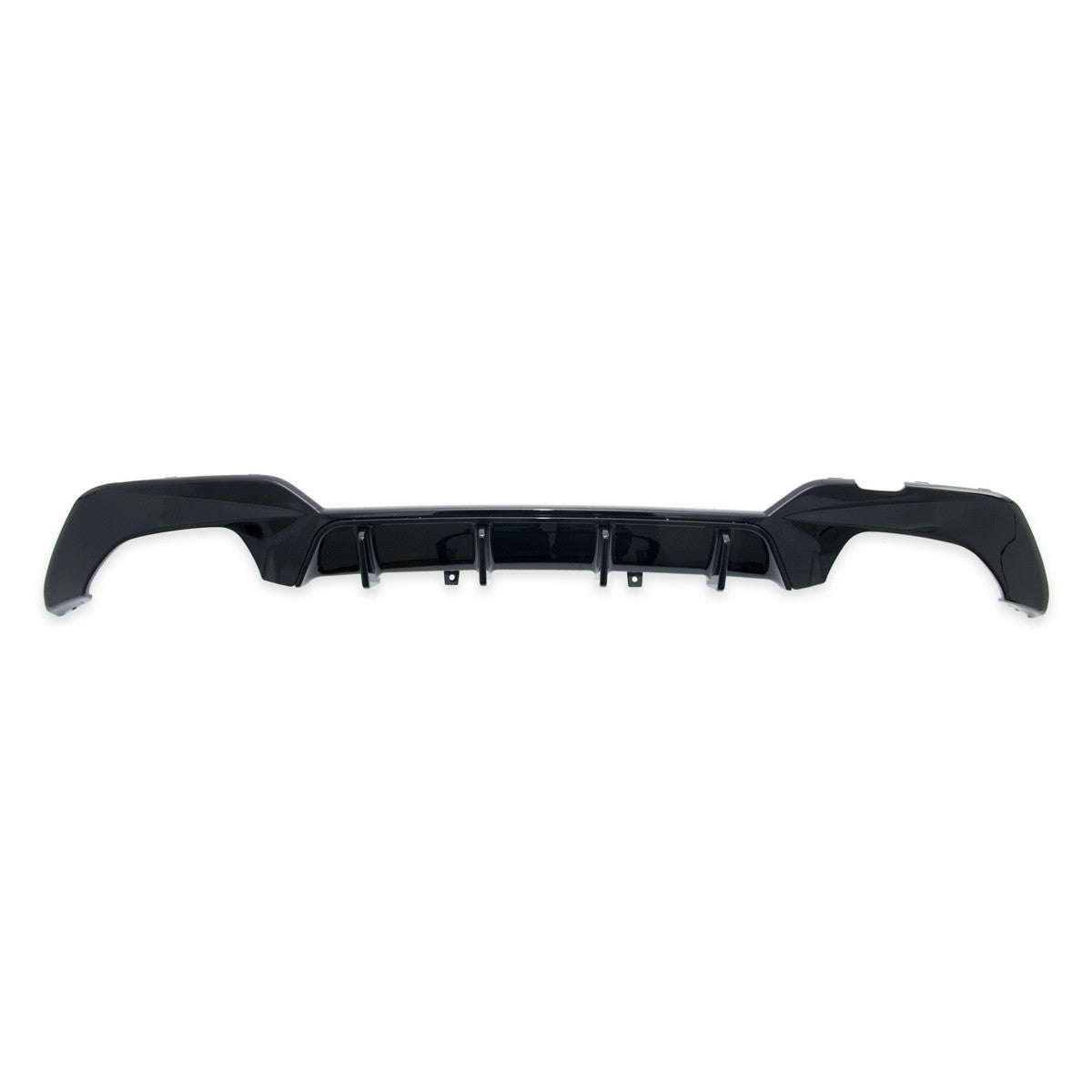 Heckstoßstange Diffusor Hochglanz Schwarz passend für BMW 3er G20 G21 2019-2022