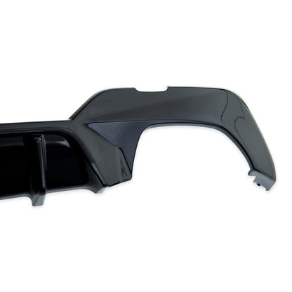 Heckstoßstange Diffusor Hochglanz Schwarz passend für BMW 3er G20 G21 2019-2022
