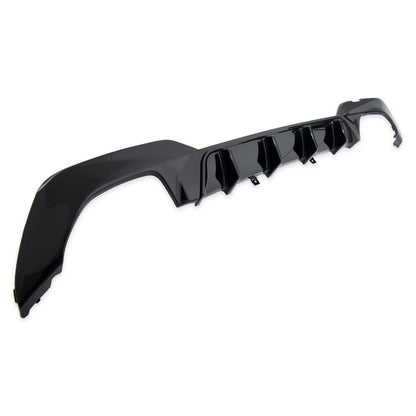 Heckstoßstange Diffusor Hochglanz Schwarz passend für BMW 3er G20 G21 2019-2022