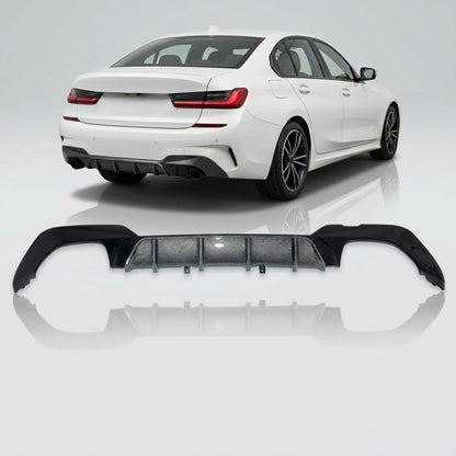 Heckdiffusor Carbon-Optik passend für BMW 3er G20 G21 2019-2022
