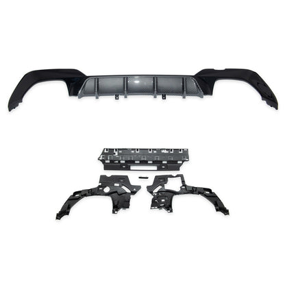 Heckdiffusor Carbon-Optik passend für BMW 3er G20 G21 2019-2022