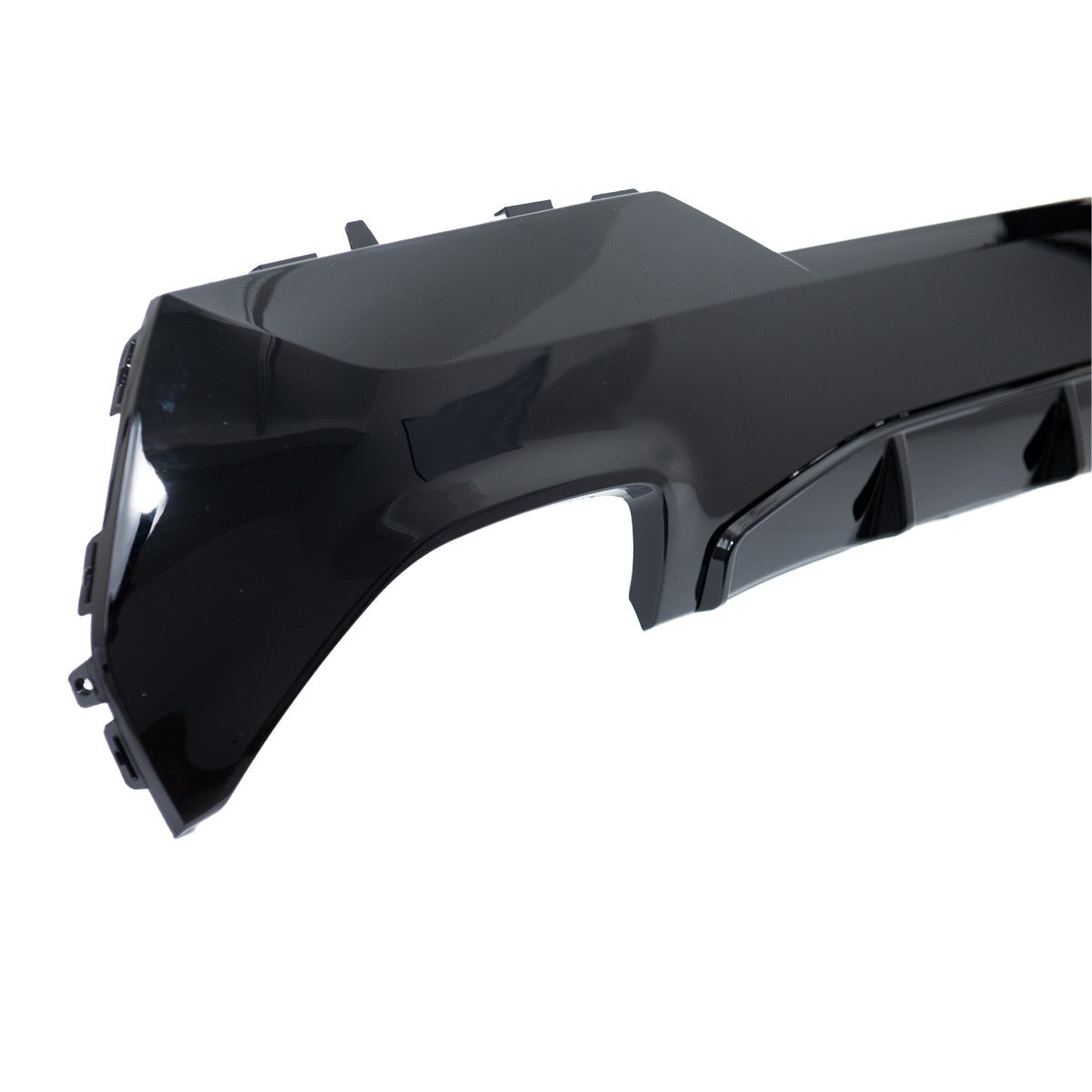 Heckspoiler Diffusor Hochglanz Schwarz passend für BMW 4er G22 G23 G83 2020+