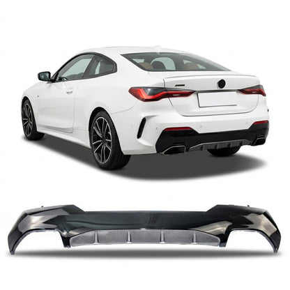 Sport Heckdiffusor Carbon-Optik passend für BMW 4 (G22 G23 G83) 2020-heute