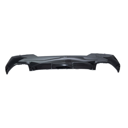 Sport Heckspoiler Diffusor Hochglanz Schwarz passend für BMW 4er 2020-