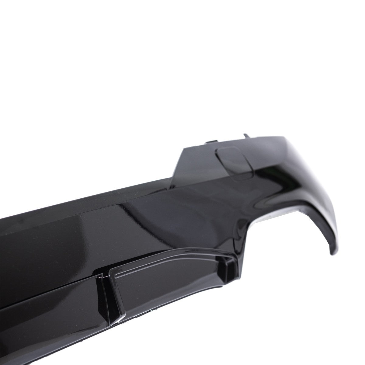 Sport Heckspoiler Diffusor Hochglanz Schwarz passend für BMW 4er 2020-