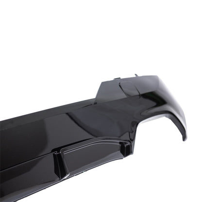 Sport Heckspoiler Diffusor Hochglanz Schwarz passend für BMW 4er 2020-