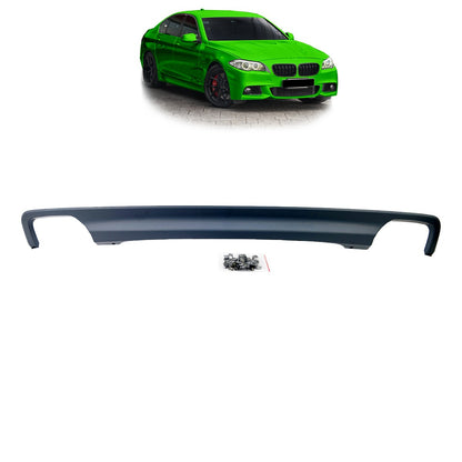 Heckspoiler Diffusor Matt Schwarz passend für BMW 5er F10 F11 2009-2016