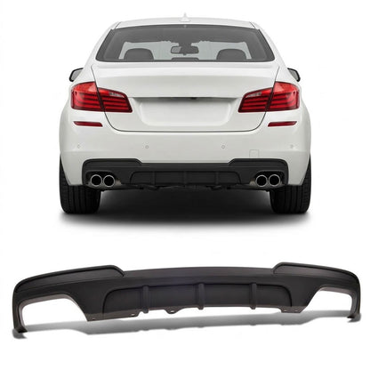 Heckdiffusor Matt Schwarz 550 passend für BMW 5er F10 F11 2009-2016