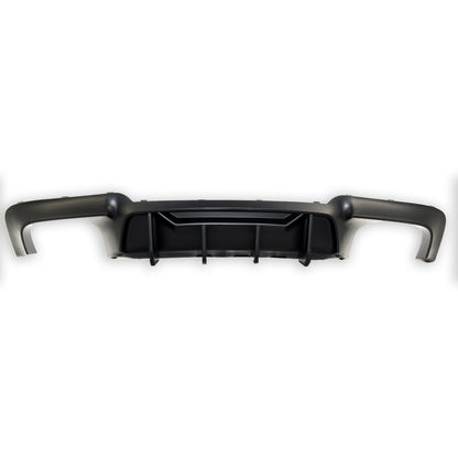 Heckstoßstange Diffusor Matt Schwarz passend für BMW 5er F10 F11 2009-2016
