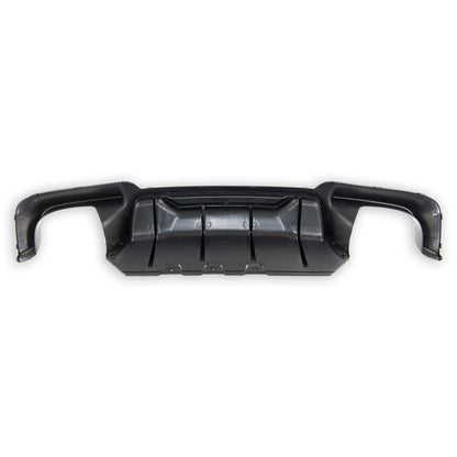 Heckstoßstange Diffusor Matt Schwarz passend für BMW 5er F10 F11 2009-2016