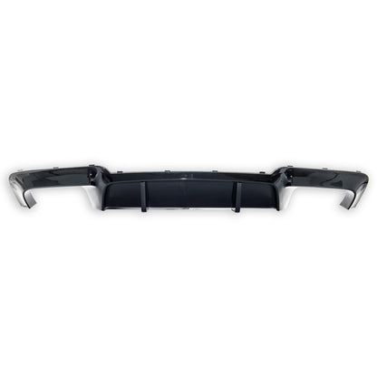 Heckstoßstange Diffusor Hochglanz Schwarz passend für BMW 5er F10 F11 2009-2016