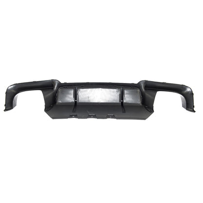 Heckstoßstange Diffusor Hochglanz Schwarz passend für BMW 5er F10 F11 2009-2016