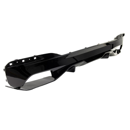 Heckdiffusor Hochglanz Schwarz passend für BMW 5er G30 G31 540i 2016-2023