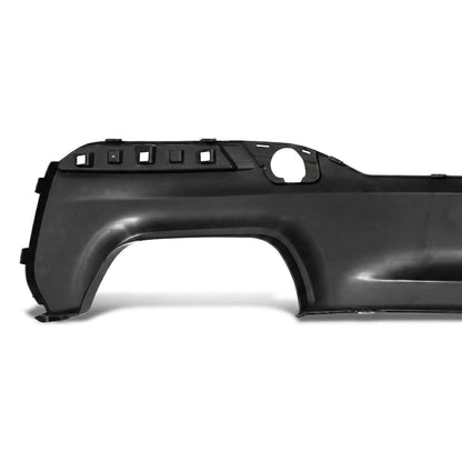 Sport Heckstoßstange Diffusor Hochglanz Schwarz passend für BMW 5er G30 G31 2016-2020