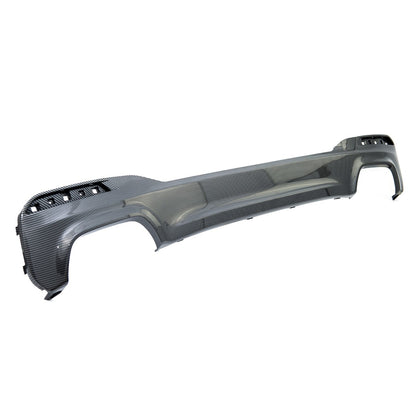 Sport Heckstoßstange Diffusor Carbon-Optik passend für BMW 5er G30 G31 2016-2020