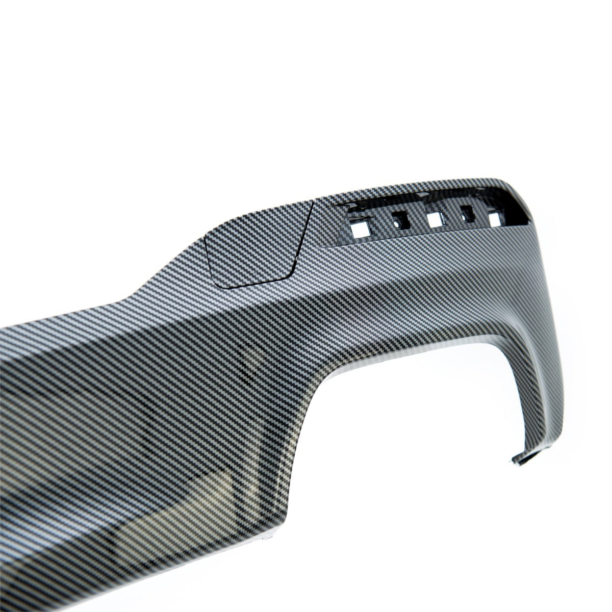 Sport Heckstoßstange Diffusor Carbon-Optik passend für BMW 5er G30 G31 2016-2020