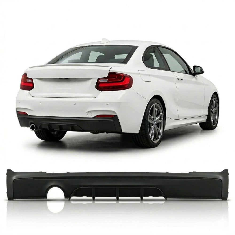 Heckstoßstange Diffusor Performance passend für BMW 2er F22 F23 2013-2021