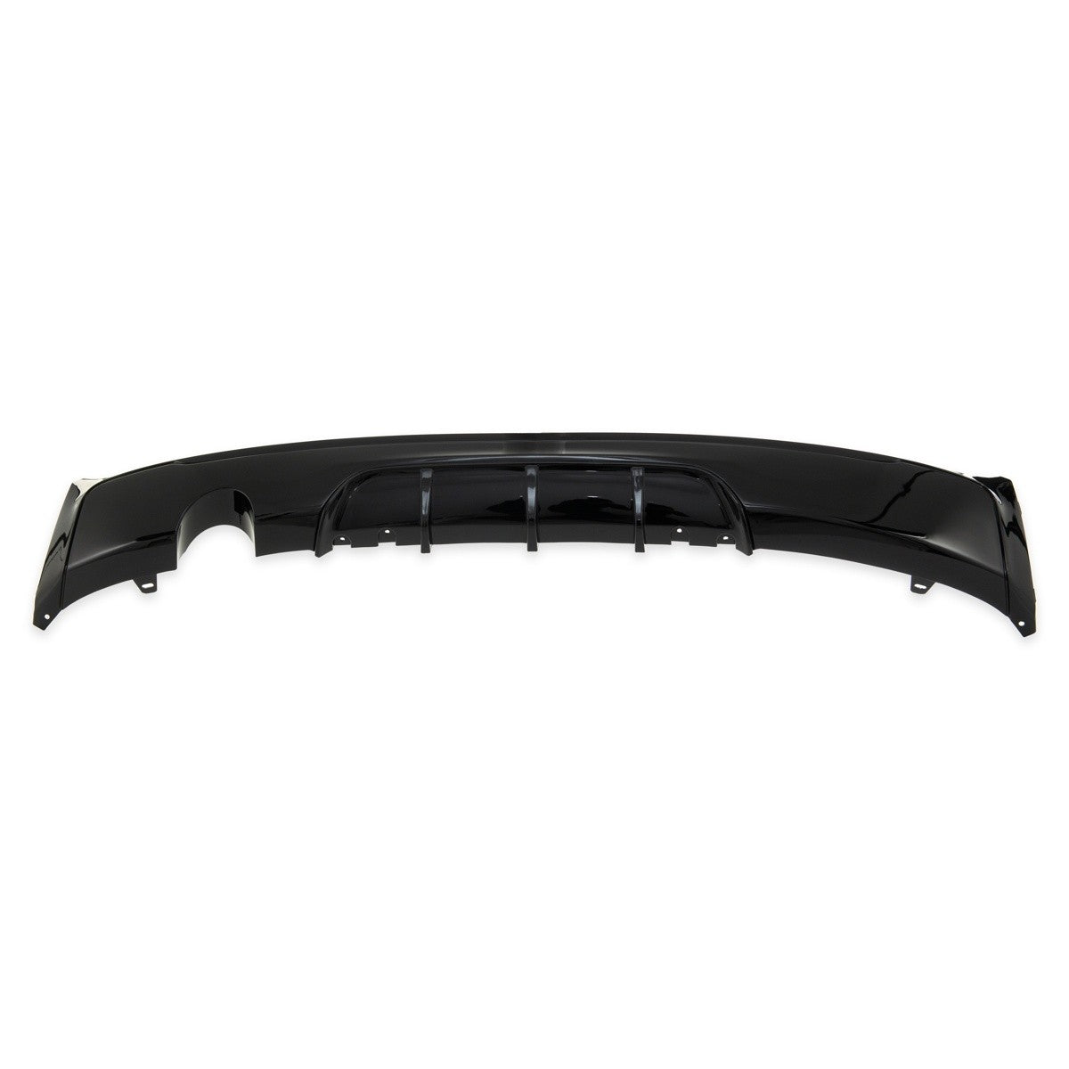 Heckdiffusor Hochglanz Schwarz passend für BMW 2er F22 F23 2014-2021