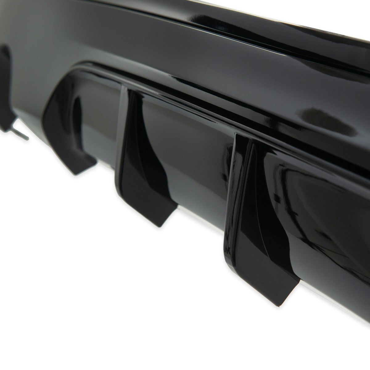 Heckdiffusor Hochglanz Schwarz passend für BMW 2er F22 F23 2014-2021
