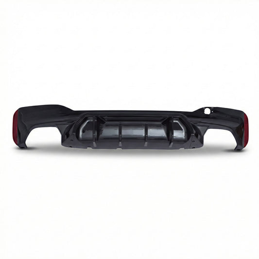 Heckspoiler Diffusor Hochglanz Schwarz passend für BMW 5er G30 G31 2017-2020