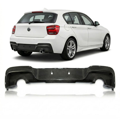 Sport Diffusor Carbon-Optik passend für BMW 1er F20 F21 2011-2019