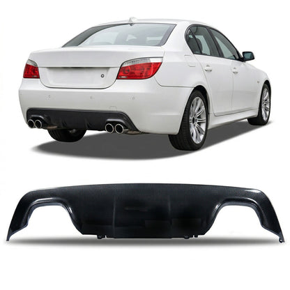 Heckdiffusor Carbon-Optik passend für BMW 5er E60 E61 2001-2010