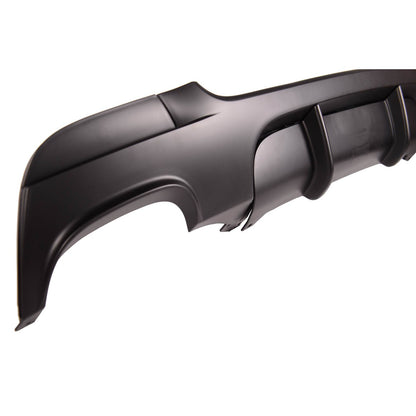 Heck Diffusor Matt Schwarz passend für BMW 3er E92 E93 2006-2013