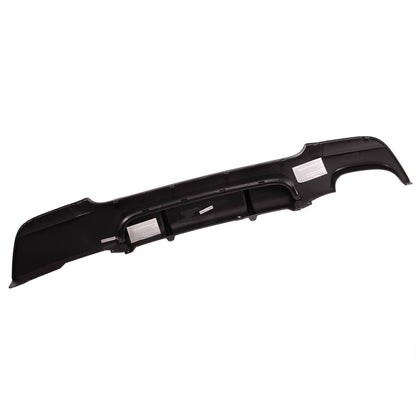 Heck Diffusor Matt Schwarz passend für BMW 3er E92 E93 2006-2013