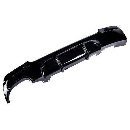 Heck Diffusor Hochglanz Schwarz passend für BMW 3er E92 E93 2006-2013