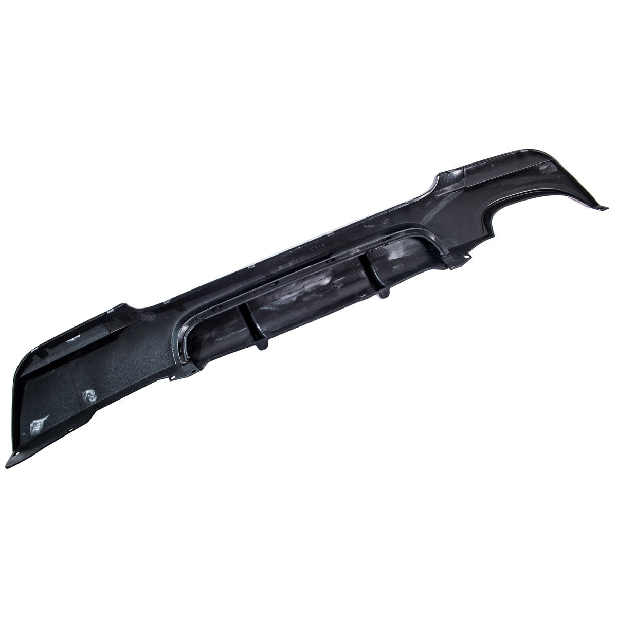 Heck Diffusor Hochglanz Schwarz passend für BMW 3er E92 E93 2006-2013