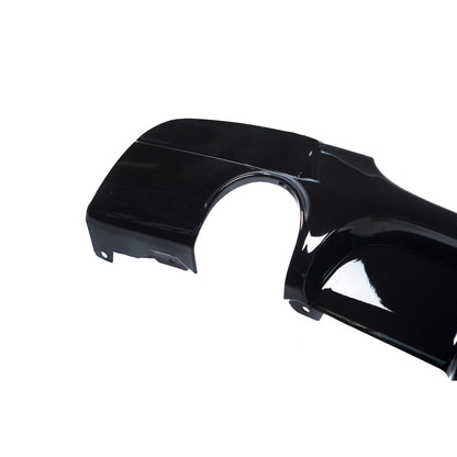 Heckdiffusor Hochglanz Schwarz passend für BMW 3er E90 E91 2005-2011