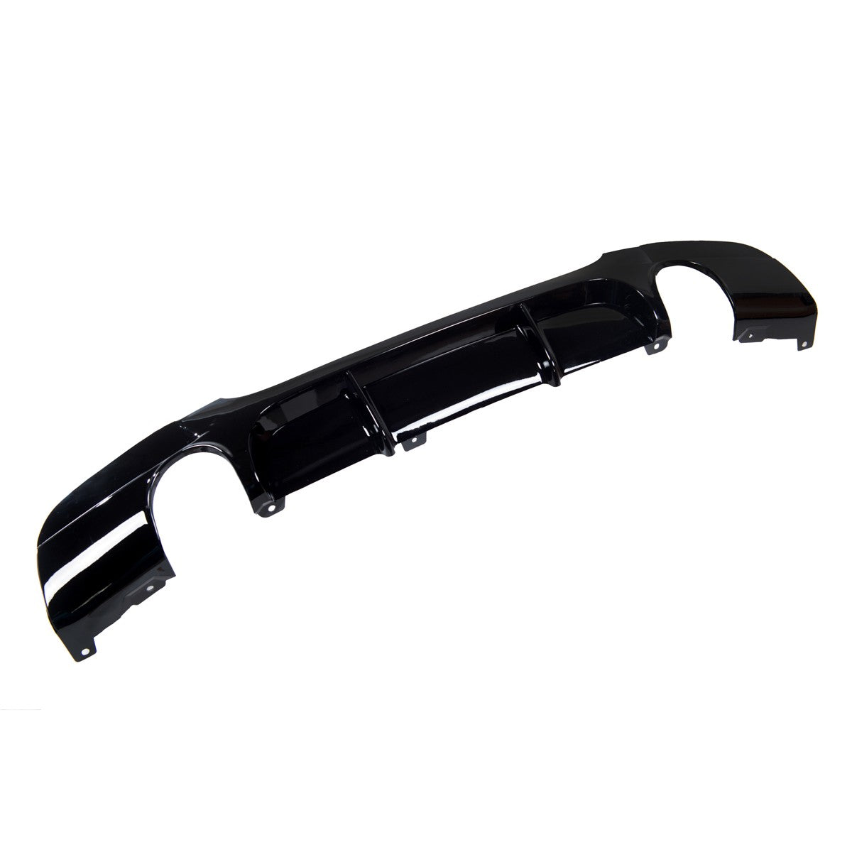 Heckdiffusor Hochglanz Schwarz passend für BMW 3er E90 E91 2005-2011