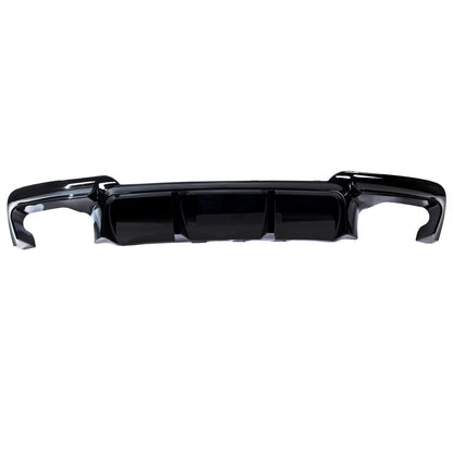 Heckdiffusor Hochglanz Schwarz passend für BMW 5er F10 F11 2009-2016