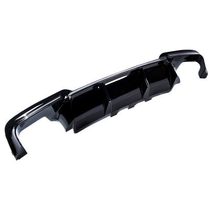 Heckdiffusor Hochglanz Schwarz passend für BMW 5er F10 F11 2009-2016