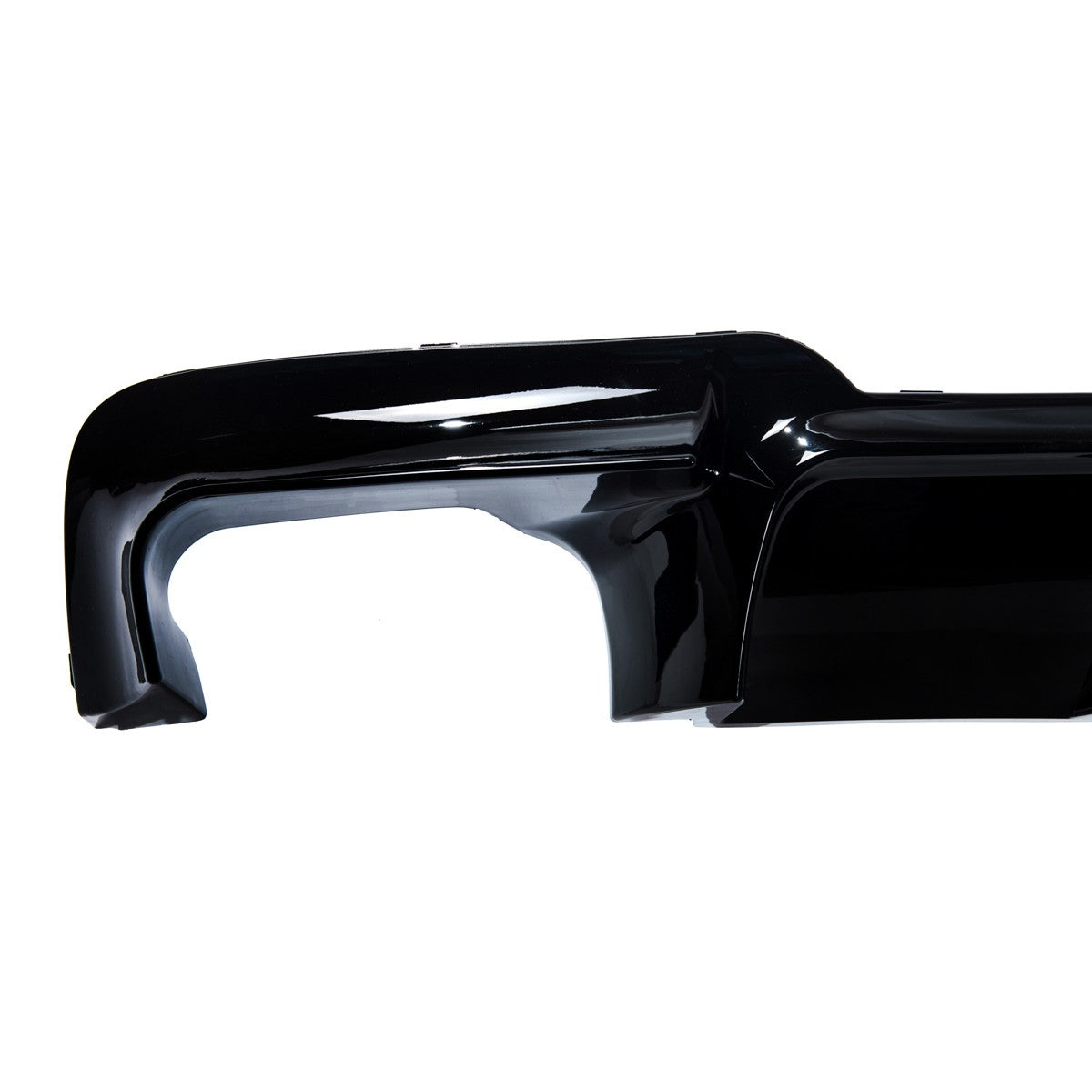 Heckdiffusor Hochglanz Schwarz passend für BMW 5er F10 F11 2009-2016