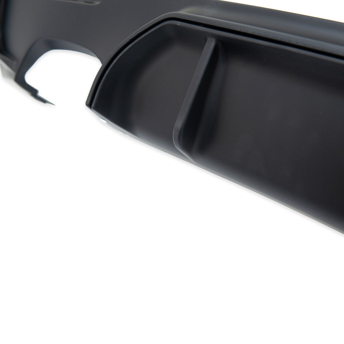 Heckstoßstange Diffusor Matt Schwarz passend für BMW 1er F20 F21 2015-2019