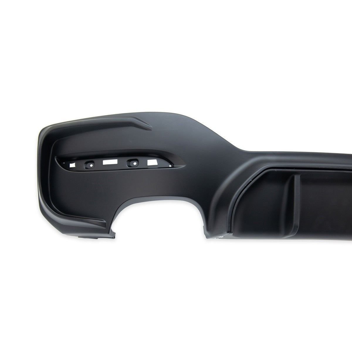 Heckstoßstange Diffusor Matt Schwarz passend für BMW 1er F20 F21 2015-2019