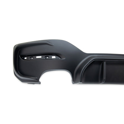 Heckstoßstange Diffusor Matt Schwarz passend für BMW 1er F20 F21 2015-2019