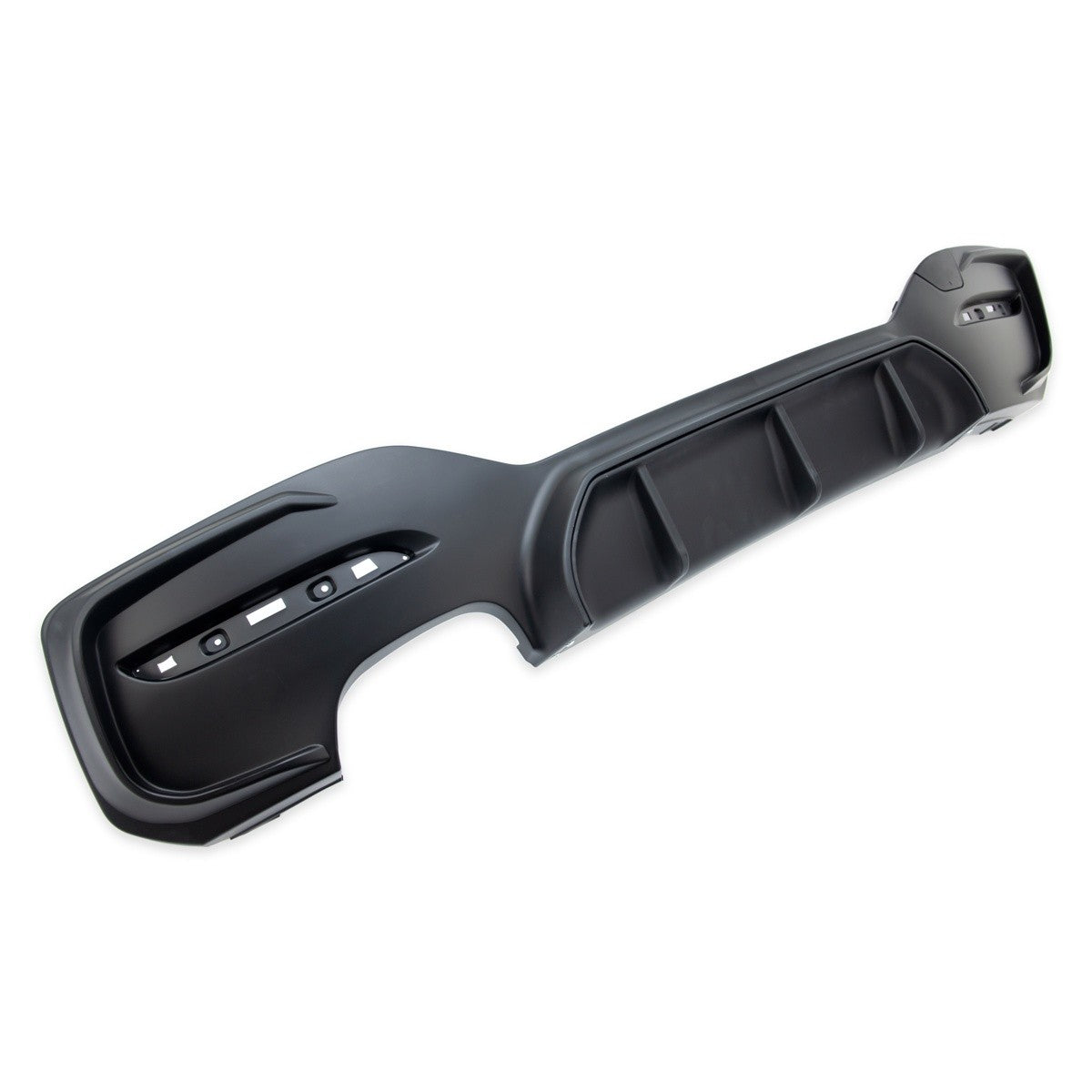 Heckstoßstange Diffusor Matt Schwarz passend für BMW 1er F20 F21 2015-2019