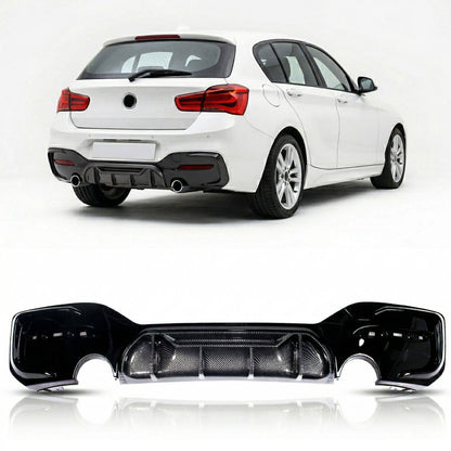 Heckspoiler Diffusor Carbon-Optik passend für BMW 1er F20 F21 2015-2019