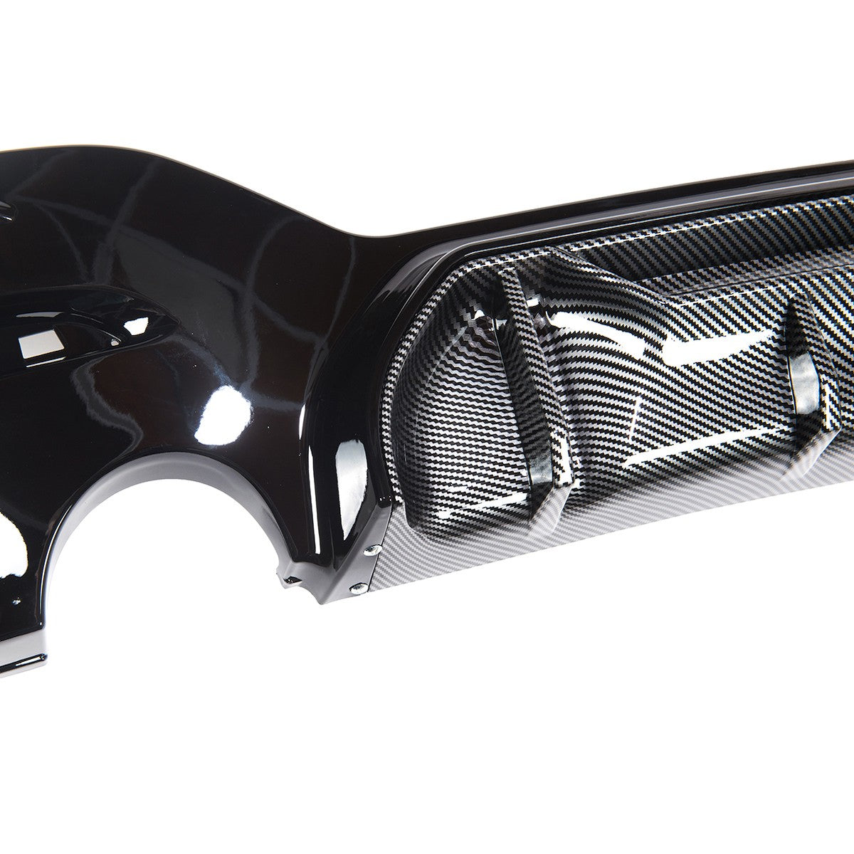 Heckspoiler Diffusor Carbon-Optik passend für BMW 1er F20 F21 2015-2019
