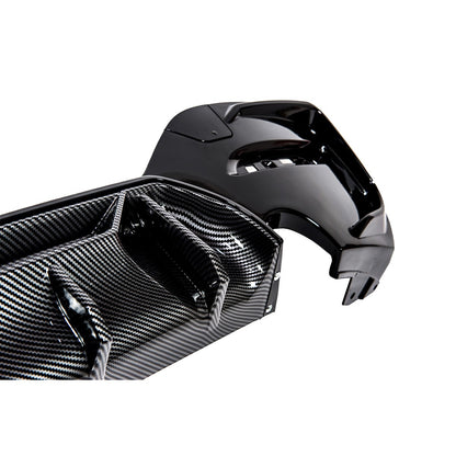 Heckspoiler Diffusor Carbon-Optik passend für BMW 1er F20 F21 2015-2019