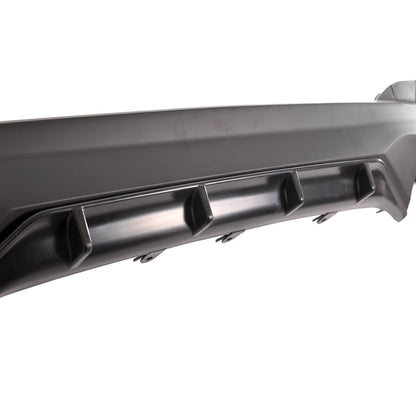 Heckstoßstange Diffusor Matt Schwarz passend für BMW 5er G30 G31 2016-2020