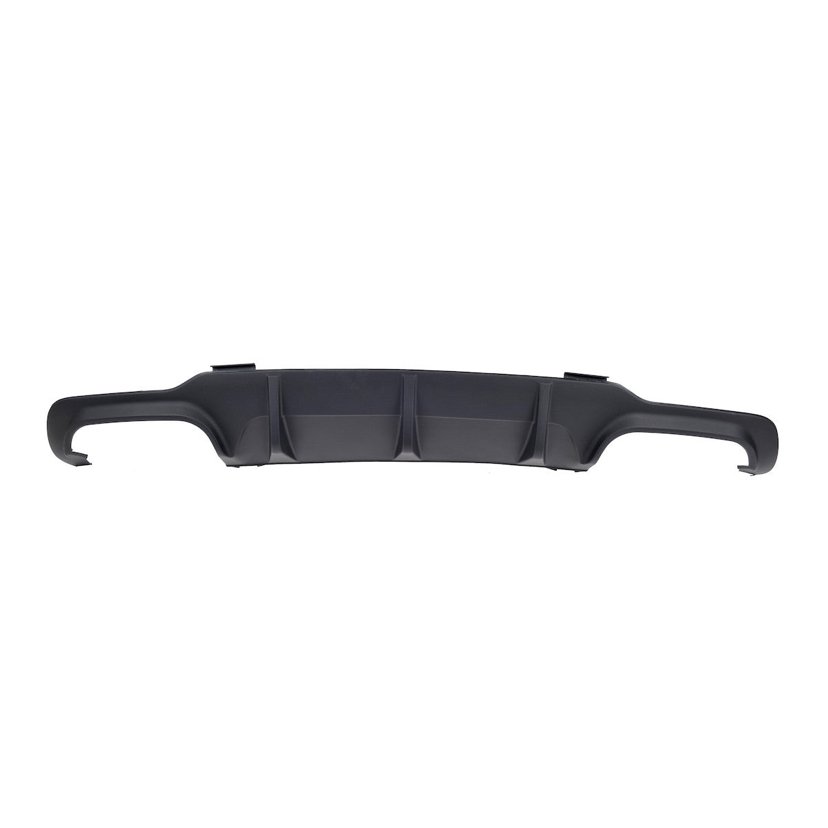 Heckstoßstange Diffusor Schwarz Dual Auspuff passend für Mercedes C-Klasse W204 2011-2015