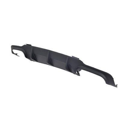 Heckstoßstange Diffusor Schwarz Dual Auspuff passend für Mercedes C-Klasse W204 2011-2015