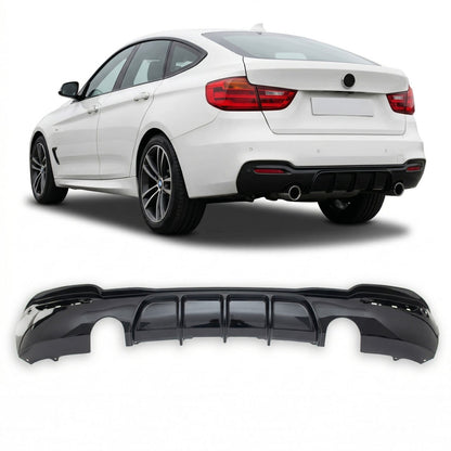 Heckstoßstange Diffusor Hochglanz Schwarz passend für BMW 3er GT F34 2013-2020