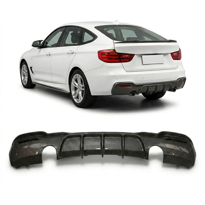Sport Heckstoßstange Diffusor Carbon-Optik passend für BMW 3er F34 GT 2013-2020