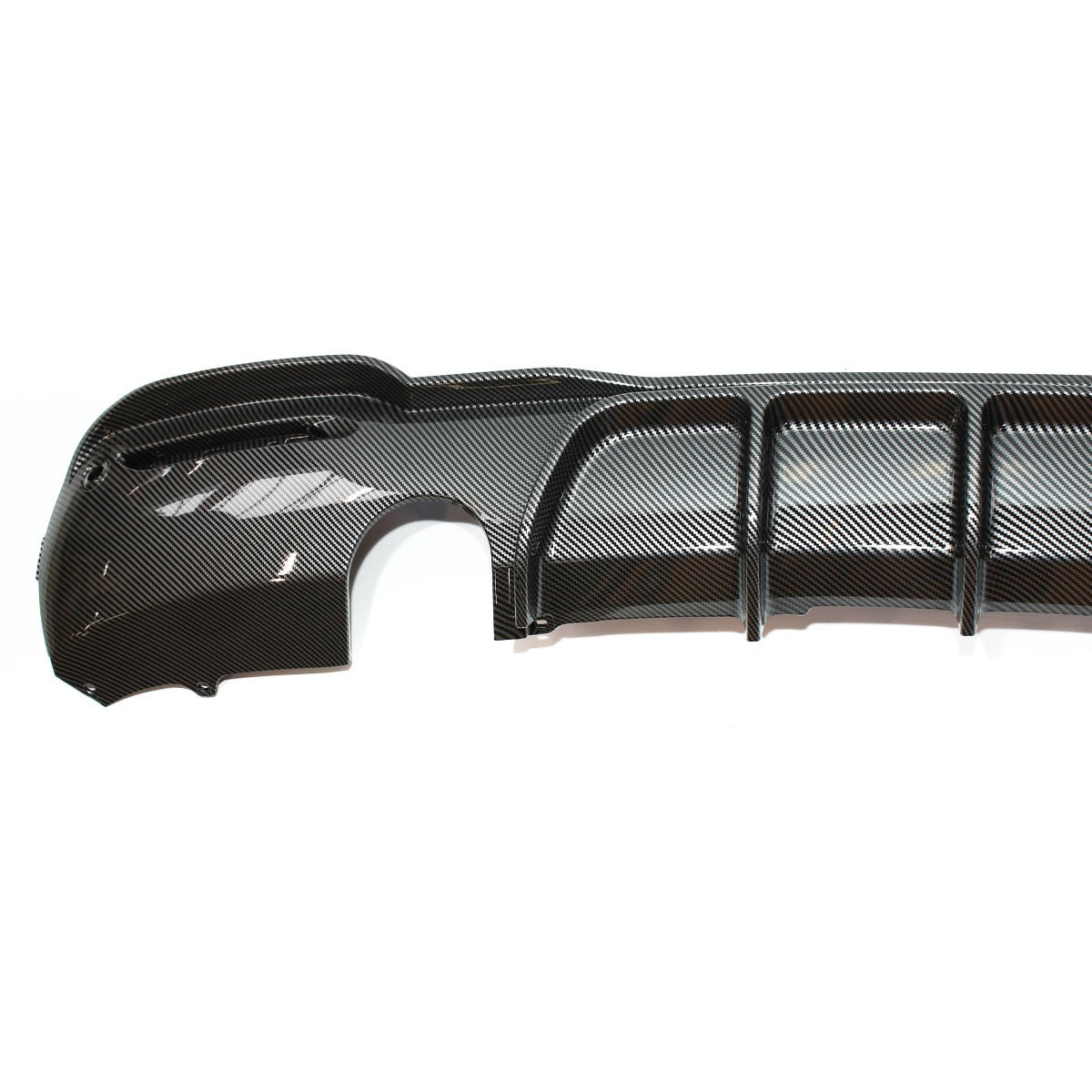 Sport Heckstoßstange Diffusor Carbon-Optik passend für BMW 3er F34 GT 2013-2020
