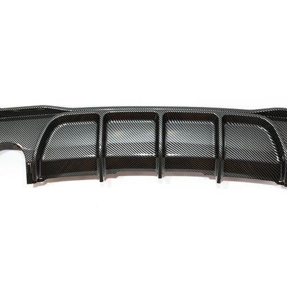 Sport Heckstoßstange Diffusor Carbon-Optik passend für BMW 3er F34 GT 2013-2020
